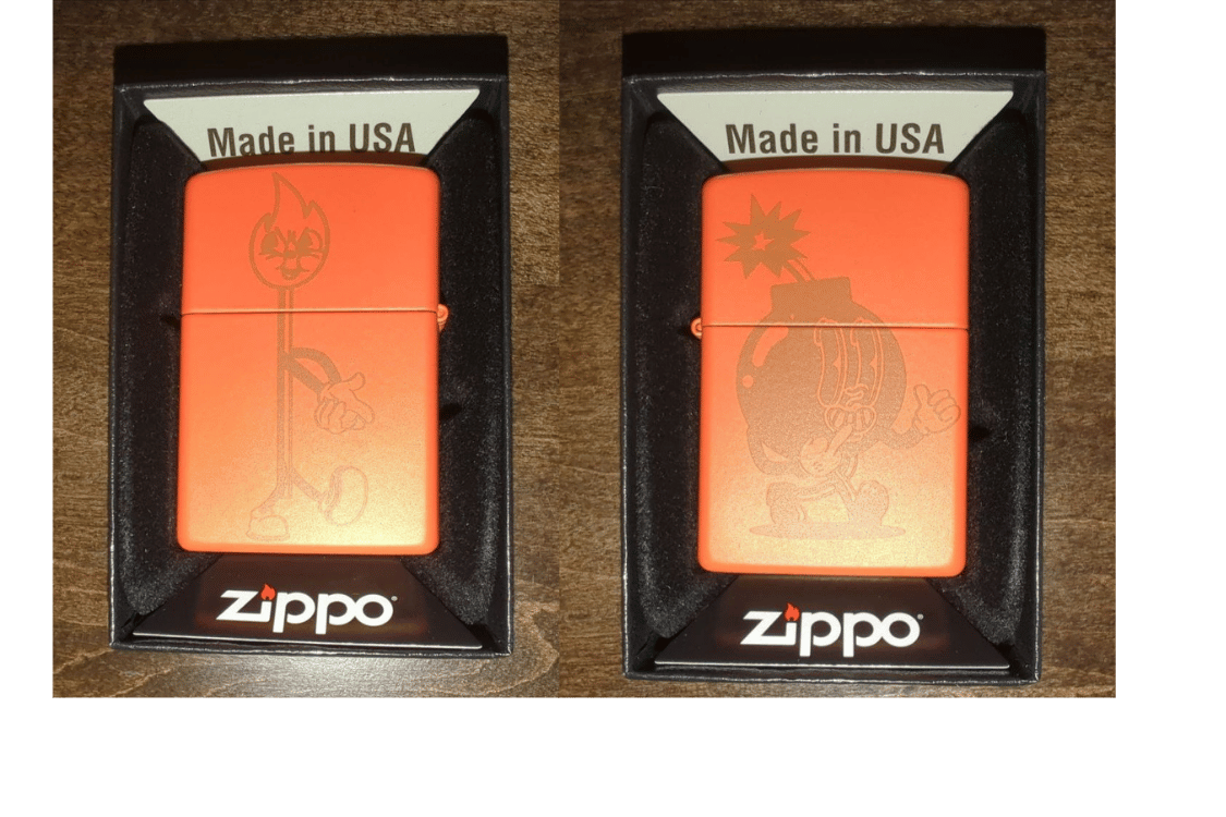 FAFO Classic Zippo - Orange